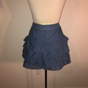 LOFT Pleated layer skirt